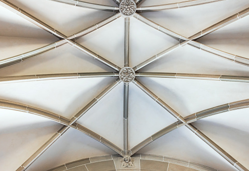 Saint Urban's Abbey is a former Cistercian monastery in the municipality of Pfaffnau in the canton of Lucerne in Switzerland. It is a Swiss heritage site of national significance. The monastery was founded in 1194 - the  new baroque chapel was realized in 1711.  The image shows the ceiling of the chapel.