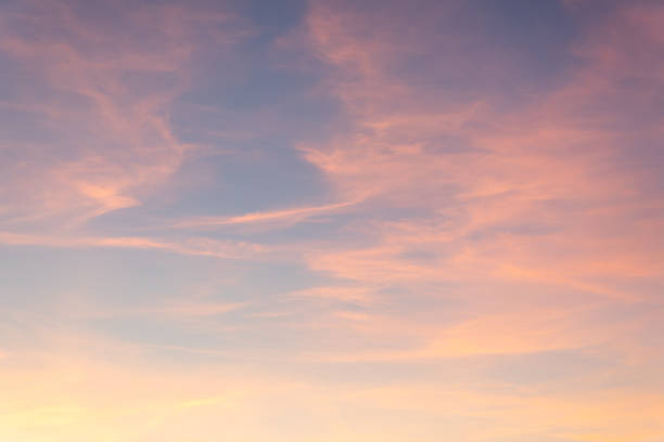 istock Romantic sky in summer on dusk twilight. 1845214095