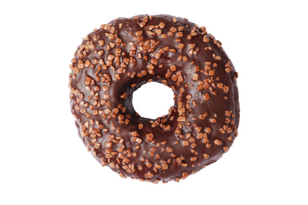 istock Donut with sprinkles isolated on white background 1845249517