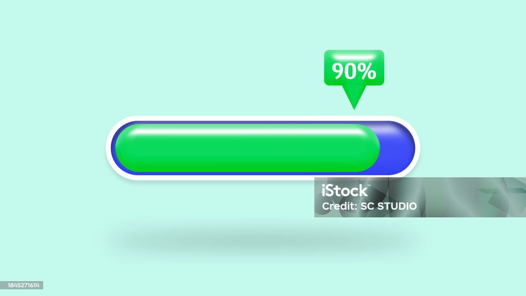 Loading Status Bar Image Stock Illustration - Download Image Now - Bar ...