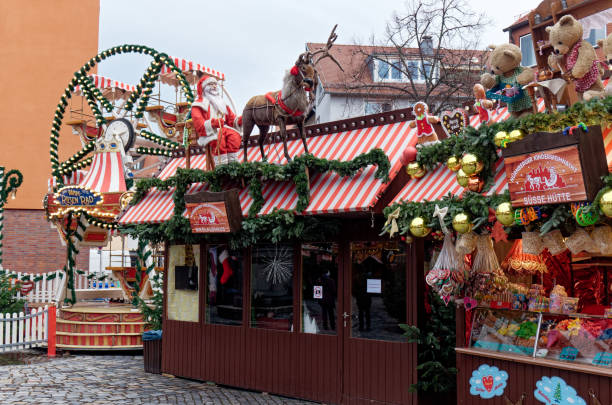 Nuremberg Christmas Market – Christkindlesmarkt: Children’s Christmas market, Nürnberg, Germany – December 10, 2023
