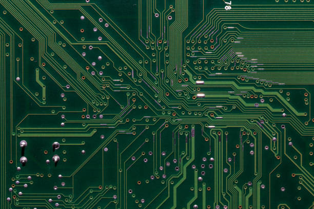 istock back side of green digital circuit board - flat full-frame background and texture 1845333696