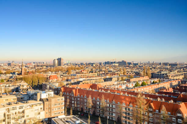 istock Sunny Morning View of Amsterdam 1845361882