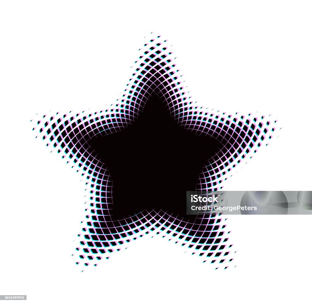 Star Flying Shape Star Shape Stock Illustration - Download Image Now - Success, Abstract ...