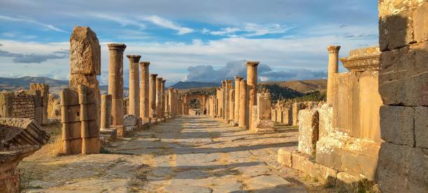 The ancient site of Djemila (Algeria)