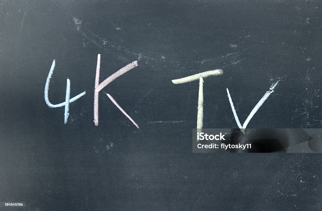 4 K テレビ isgn - アイデアのロイヤリティフリーストックフォト