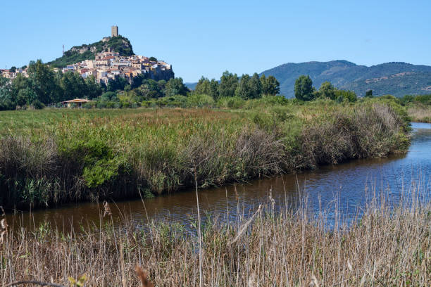 istock Posada Town in Sardinia 1845488581