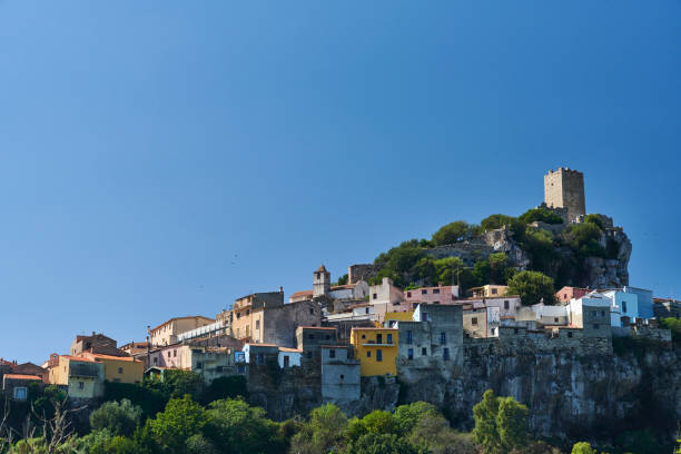 istock Posada Town in Sardinia 1845509456