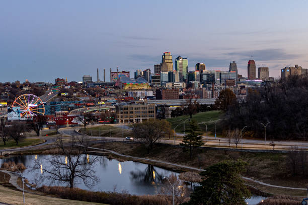 istock Kansas City Skyline morning 1845519593