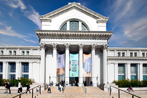 The Smithsonian National Museum of Natural History in Washington DC