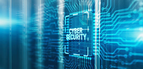 istock Cyber Security Data Protection Business Privacy concept. 3d Electronic Circuit Board Chip 1845617089