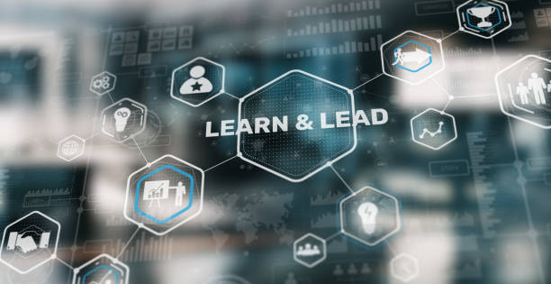 istock Learn Lead Business Education Finance concept. Mixed Media 1845626455