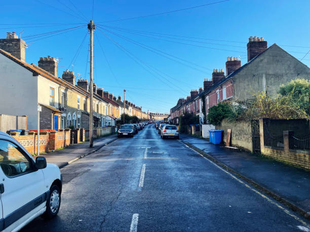 istock Residential road in Norwich 1845687826