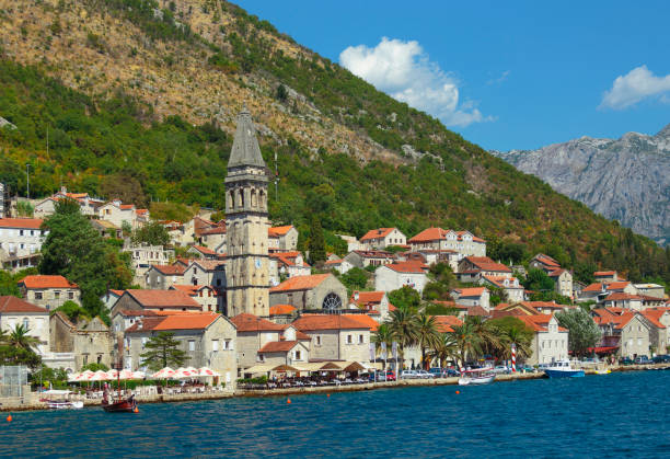 istock Perast town in the Bay of Kotor 1845734363