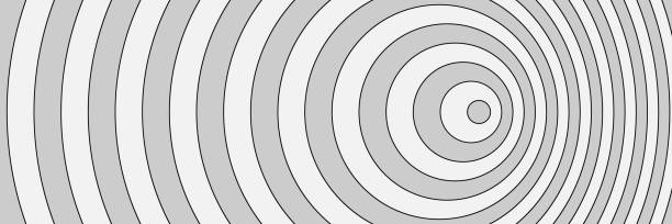 istock Christmas cartoon style background. Vector abstract swirl, vortex backdrop. Candy cane, lollipop pattern. Long horizontal banner. 1845752688