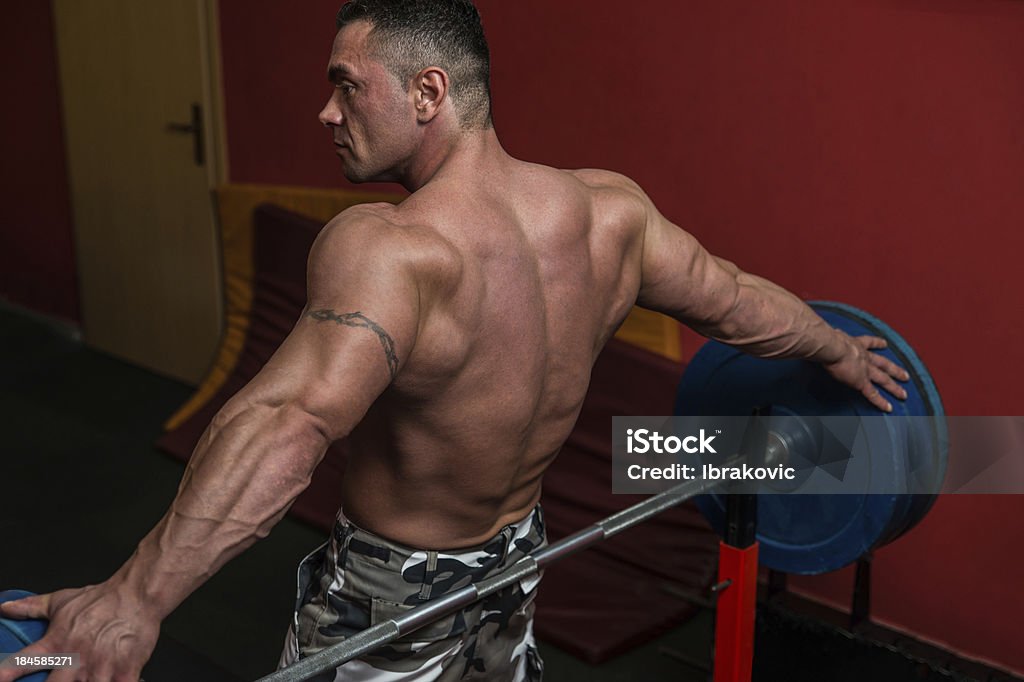 Asas Muscular - Foto de stock de Academia de ginástica royalty-free