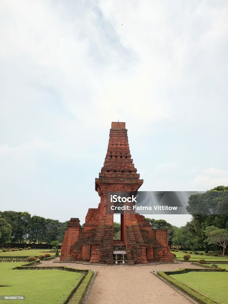 Bajang Ratu Temple The gate of Majapahit Kingdom Mojokerto East Java Ancient Stock Photo Bajang Ratu Temple The gate of Majapahit Kingdom Mojokerto East Java Ancient Stock Photo