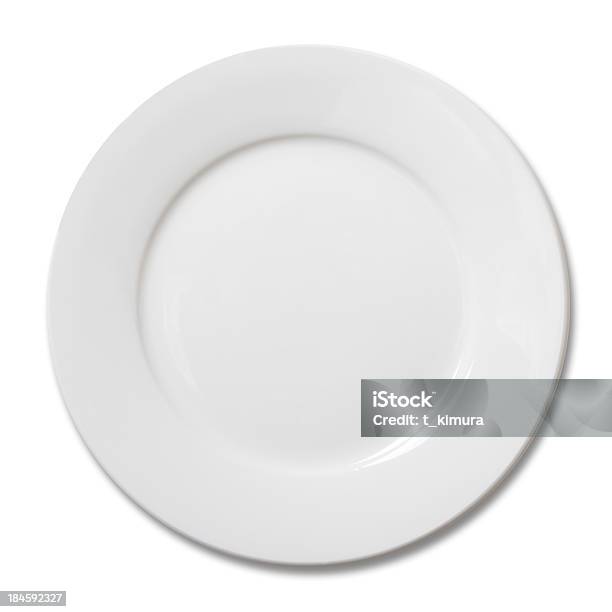 Photo libre de droit de Assiette Vide banque d'images et plus d'images libres de droit de Assiette - Assiette, Blanc, Assiette vide