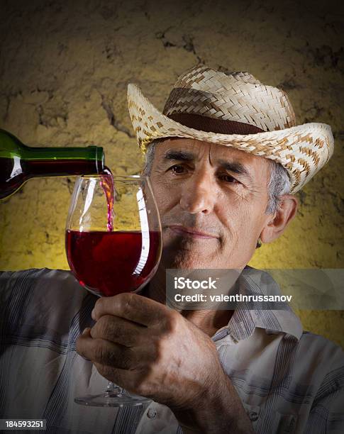 Man Tasting Wine Stock Photo - Download Image Now - 50-59 Years, Adult, Adults Only