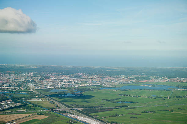 istock aerial photo from Haarlem in the Netherlands 184593431