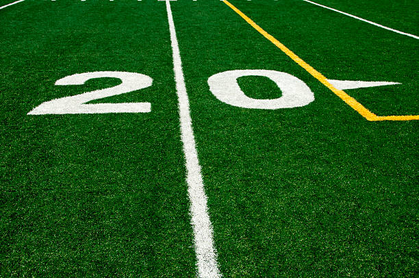 istock yard 20 on a american football field 184593957
