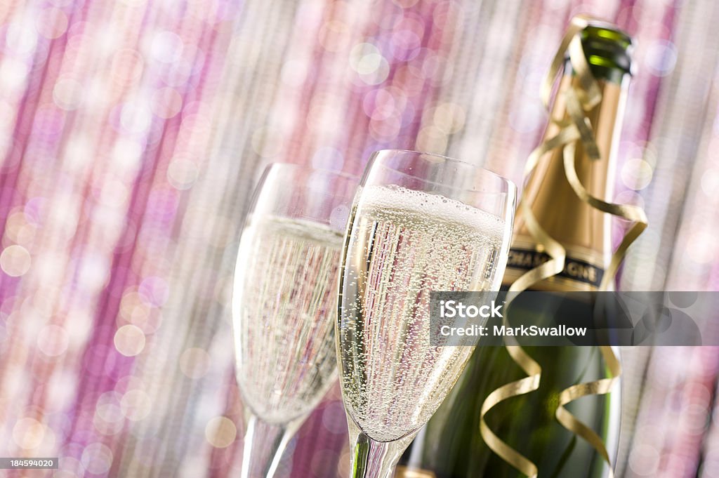 Партия с шампанским - Стоковые фото Алкоголь - напиток роялти-фри