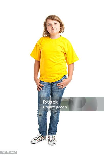 Ritratto Di Ragazza - Fotografie stock e altre immagini di 10-11 anni - 10-11 anni, Abbigliamento casual, Bambine femmine