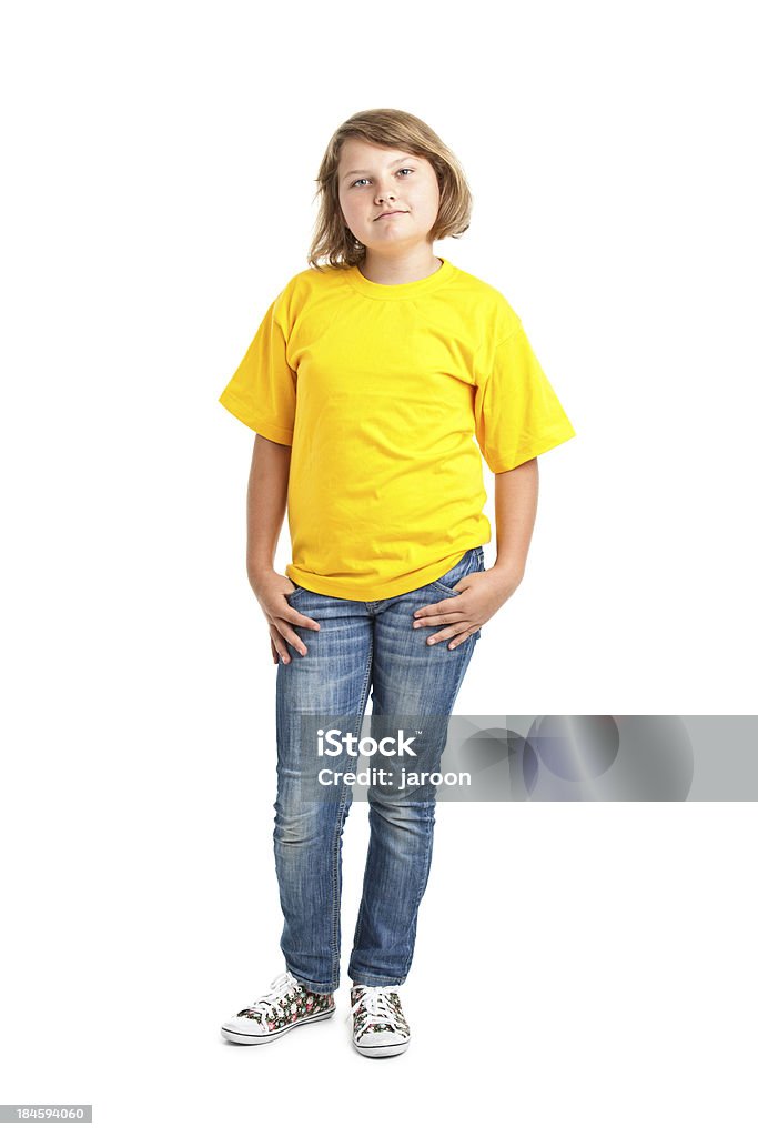 Retrato de menina - Foto de stock de 10-11 Anos royalty-free