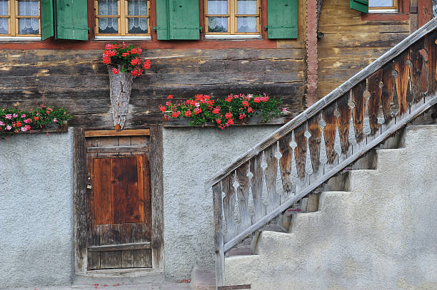 istock Hotel in Leysin, Switzerland 184594109