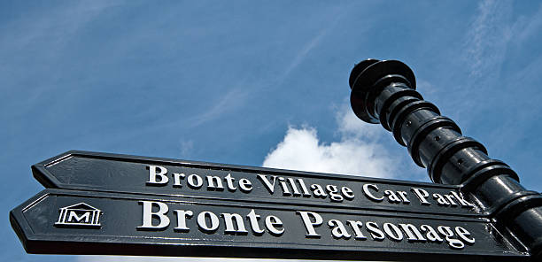 istock Sign to Bronte Museum Haworth 184594375