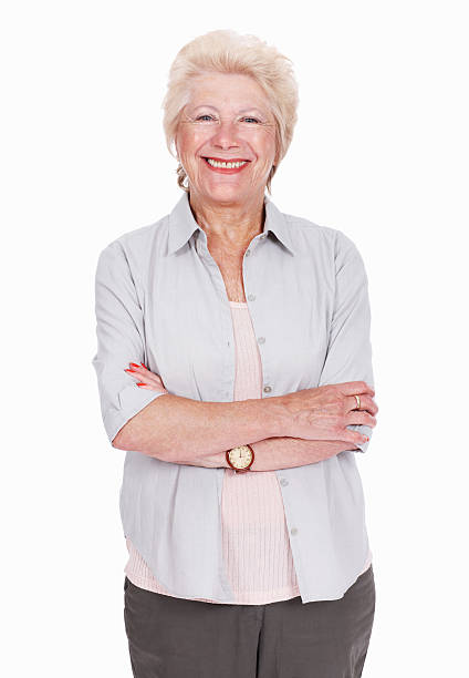 istock Senior woman with confidence 184594409