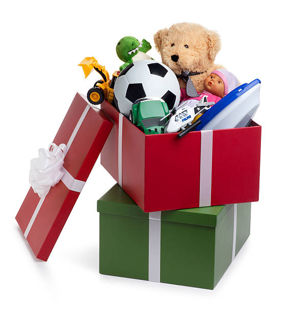 istock Christmas Shoebox for Children 184595272