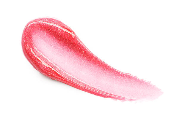 istock Smears of lip gloss 184595467