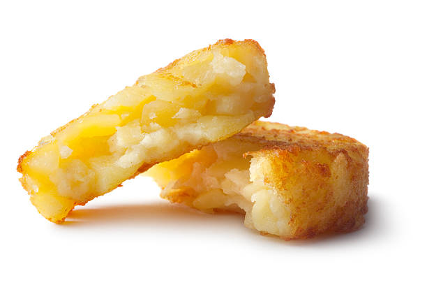 papas: hash browns - patata picada y frita fotografías e imágenes de stock