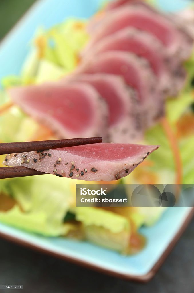 Ensalada de atún Tataki - Foto de stock de Agarrar libre de derechos