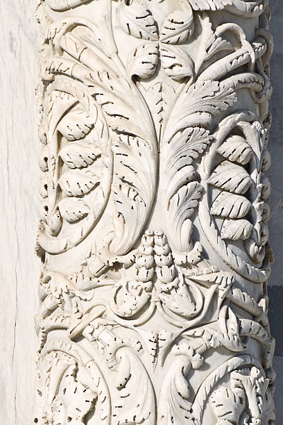 istock Column detail ,Cathedral Santa Maria Assunta in Pisa, 184595721