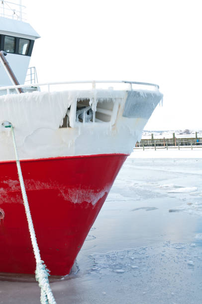 istock Trawler Frozen Prow 184595889