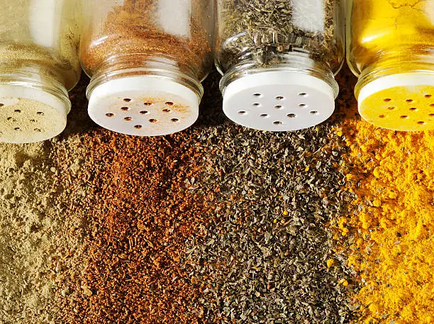 Photo of Spices and bottles