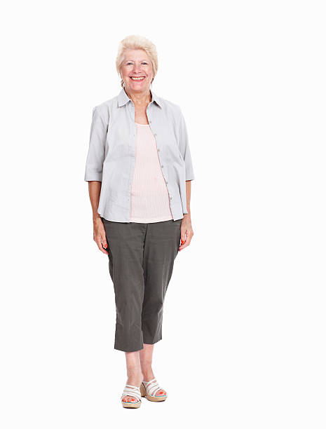istock Lovely senior woman 184596077