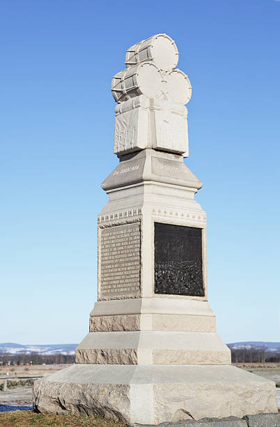 istock American Civil War Monument at Gettysburg Battlefield 184596347