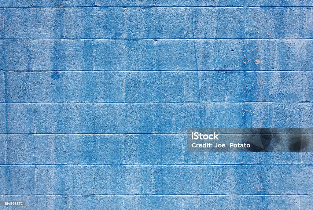 Parede azul - Royalty-free Azul Foto de stock