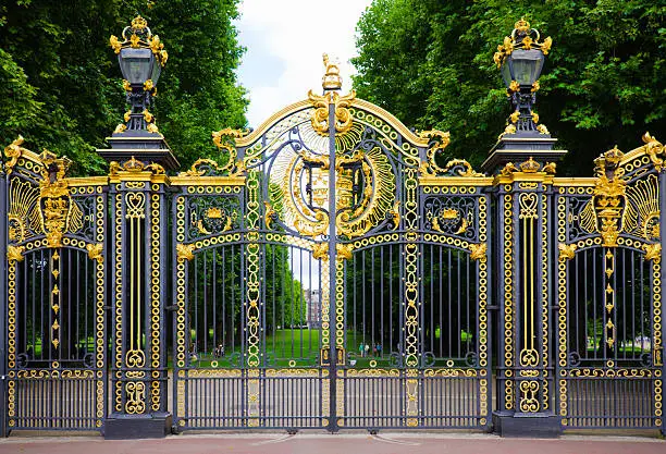 "The Canada Gate at Green Park in London, England near Buckingham Palace.Other images of Hyde Park:"