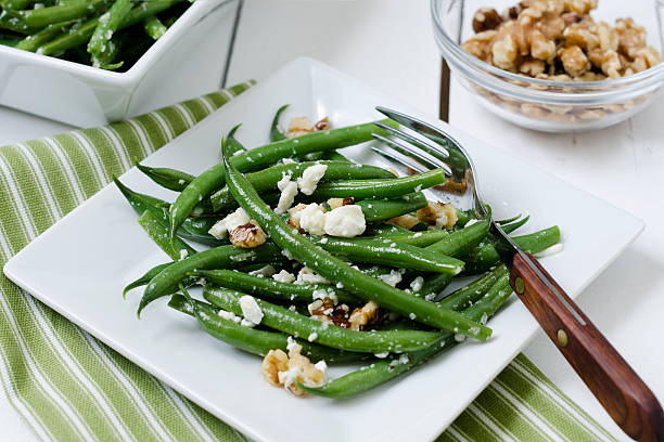 istock Green Bean Salad with Feta and Walnuts 184596984