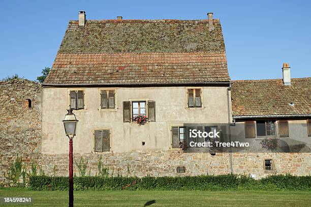 Alsacia La Ciudad De La Ciudad De Saint Hippolyte Foto de stock y más banco de imágenes de Aire libre - Aire libre, Aldea, Alsacia