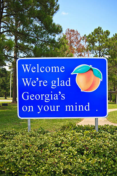 istock Georgia Travel Welcome Sign 184598345