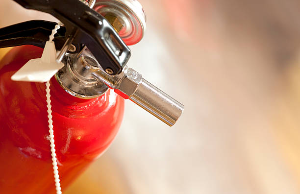 fire extinguisher studio shot of fire extinguisher fire extinguisher photos stock pictures, royalty-free photos & images