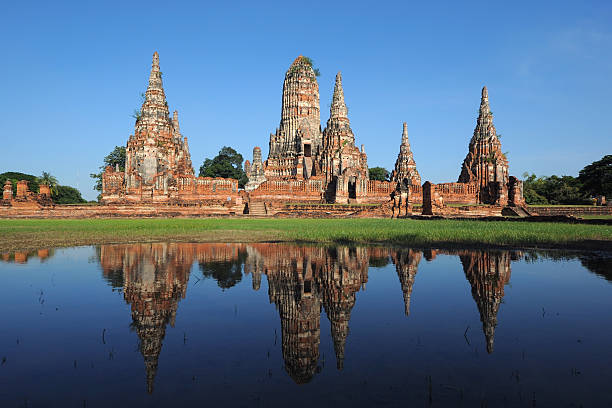 istock Flooded Ayuthaya, Thailand Wat Chai Wattanaram 184598651