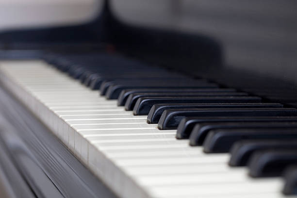 istock Piano Keyboard Shallow Focus Close Up 184598852
