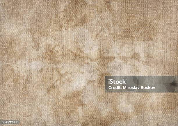 Hires Artists Unprimed Linen Duck Canvas Stained Mottled Grunge Texture Stock Photo - Download Image Now