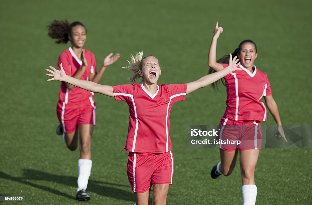 Piłce nożnej kobiet - Zbiór zdjęć royalty-free (Sport)